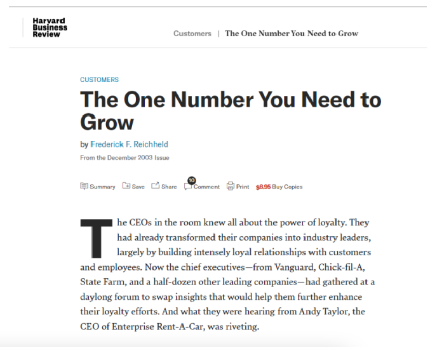 NPS Is BS and We All Know It