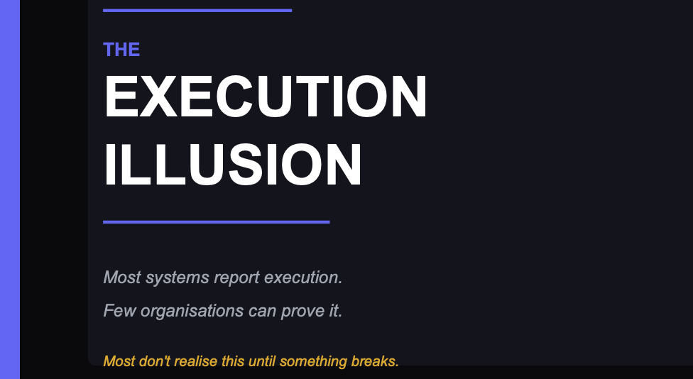 The Execution Illusion